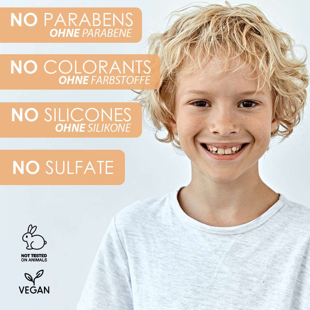 Haare-frisieren-von-kindern-beste-frisuren-Haarschaum-ohne-silikone-parabene-farbstoffe-sulfate-vegan