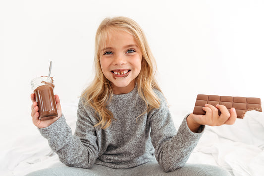 Kinder Schokolade essen - ab wann und wie viel Süßigkeiten